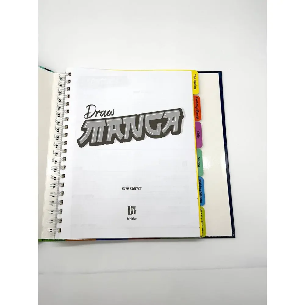 Unbinders Draw Manga Learn to Draw Hardcover Hinkler Art Book 65 Lessons New